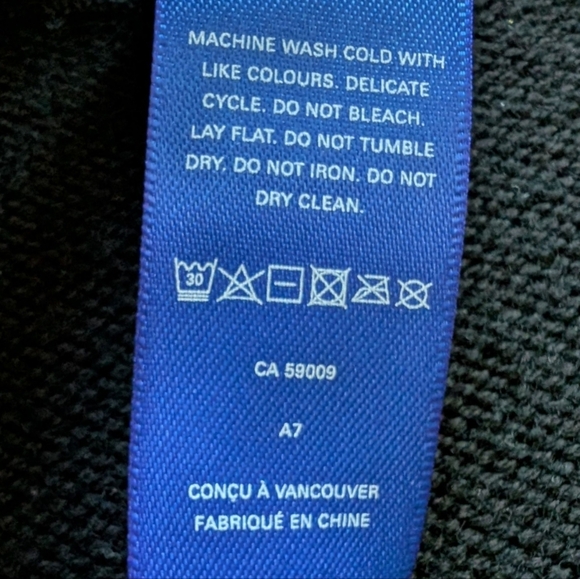 Kit and Ace Trafalgar Merino Sweater Women's S Black V Neck Effortless Capsule - Picture 7 of 8